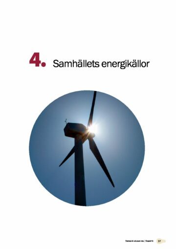 Energi på hållbar väg – Bashäfte: Kapitel 4 Energi på hållbar väg - Bashäfte: Kapitel 4