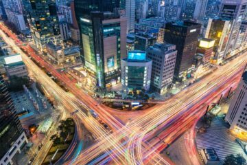 Nattrafik i Seoul