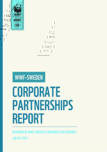 Corporate Partnerships Report FY 2014