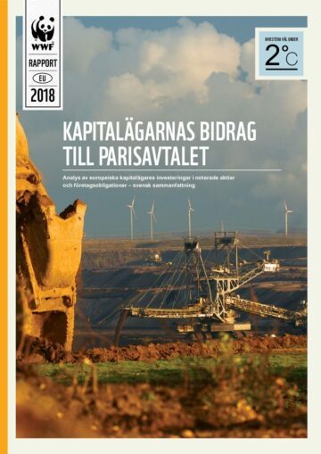 Kapitalägarnas bidrag till Parisavtalet 2018 – sammanfattning
