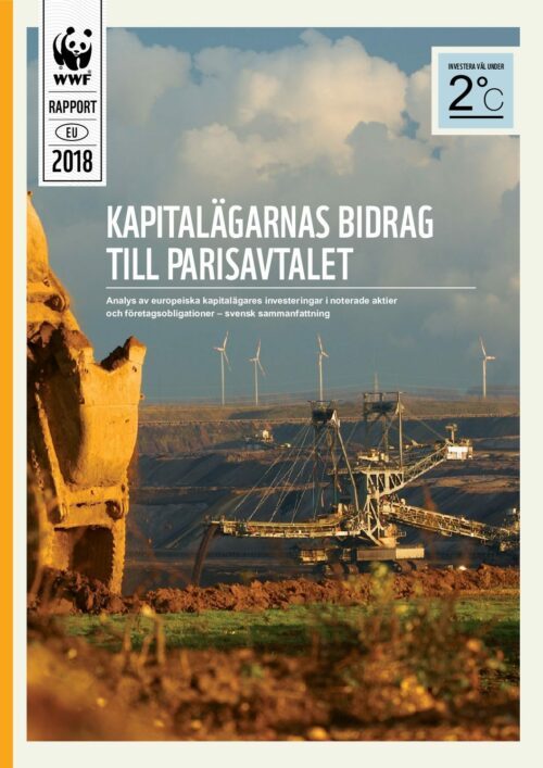 Kapitalägarnas bidrag till Parisavtalet 2018 – sammanfattning