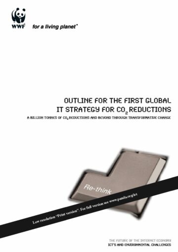 Outline for the first global IT strategy for CO2 reductions