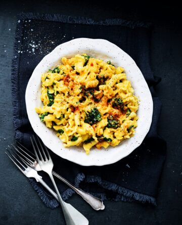 Mac and cheese från boken Vego i världsklass
