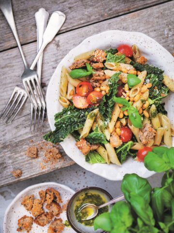 Toscansk pastasallad från boken Vego i världsklass