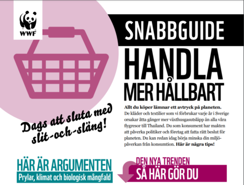 Snabbguide handla hållbart