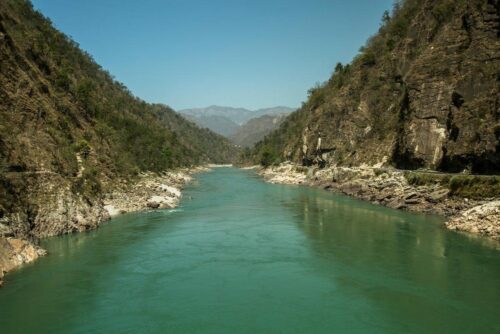 River Ganga, near Rishikesh, India