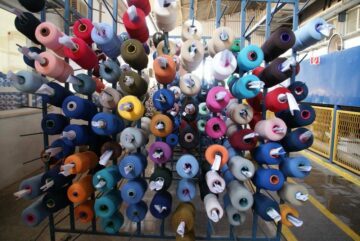 Spools of thread