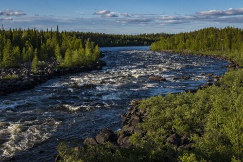 Lesser Lule River, Jokkmokk.
