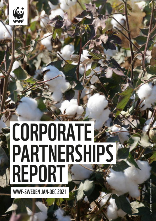 Corporate Partnerships Report WWF-Sweden 2021_Sida_01 Corporate Partnerships Report WWF-Sweden 2021_Sida_01