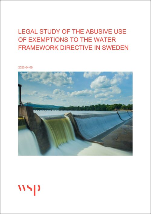 Report-on-abusive-use-of-WFD-exemption-WSP-2022-1_faximil Report-on-abusive-use-of-WFD-exemption-WSP-2022-1_faximil