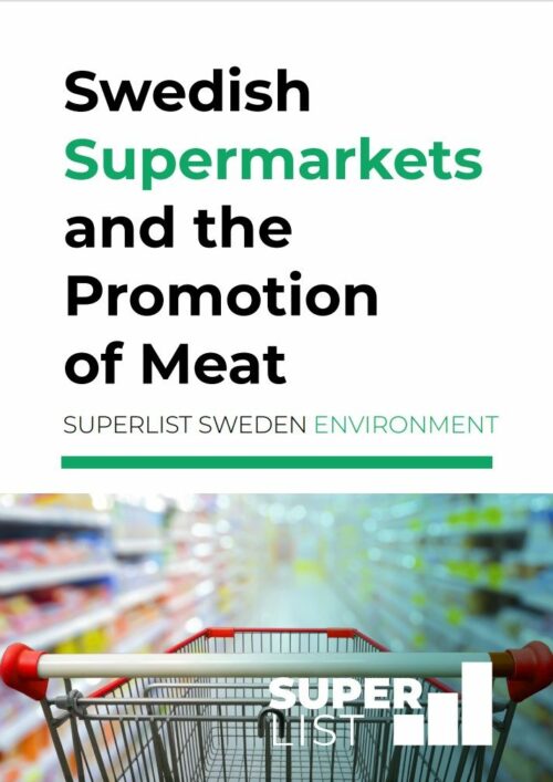 Swedish Supermarkets and the Promotion of Meat Swedish Supermarkets and the Promotion of Meat