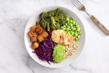 Pokébowl med tofu från Vego i världsklass