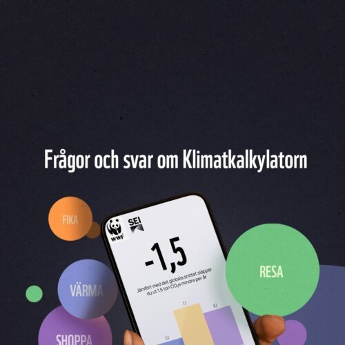 Frågor och svar om klimatkalkylatorn