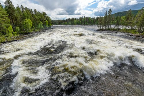 Mårdseleforsen i Vindelälven
