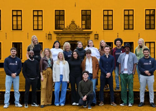 Gruppbild på WWF Sweden Youth