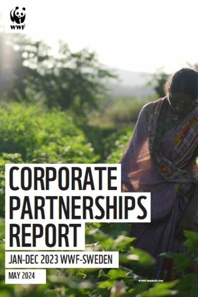 Corporate Partnerships Report WWF Sweden 2023